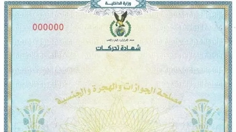 قبل الحصول على التأشيرة.. خطوات استخراج شهادة تحركات أونلاين