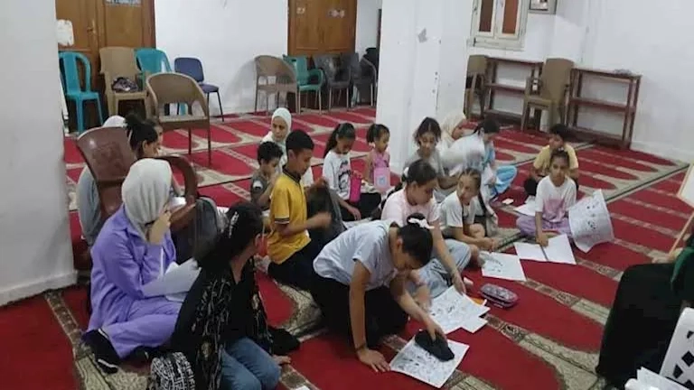 إقبال كبير من أطفال الإسماعيلية على برنامج "أحب مسجدي"