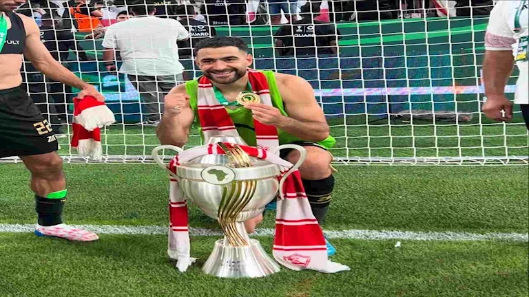 بين هدف التأهل وتقبيل قدم شيكابالا.. محطات لا تنسى في مسيرة المثلوثي مع الزمالك