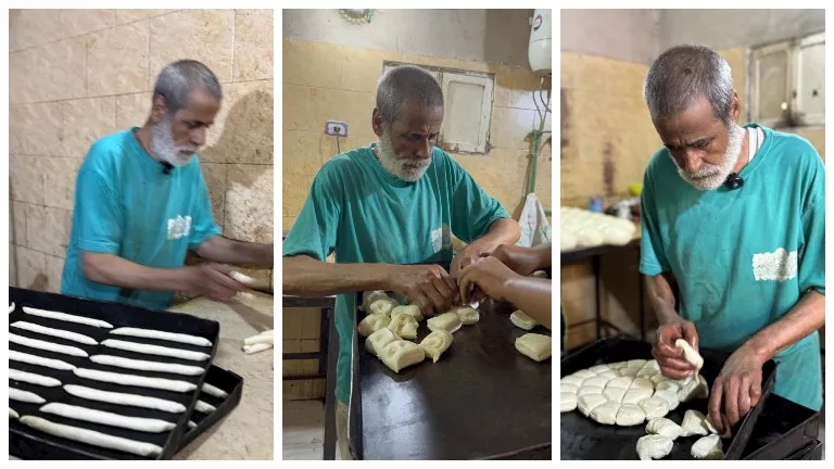 عم محمد لطفي.. حكاية خباز بالإسماعيلية يُحيي ذكرى والده في كل رغيف