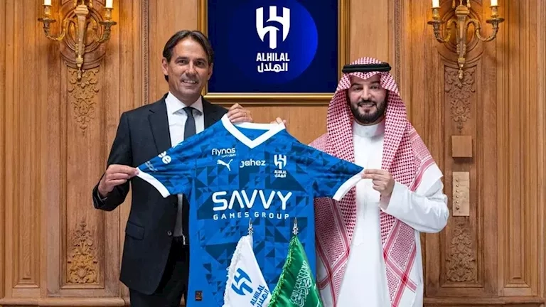 الهلال السعودي يعلن تعاقده مع سيميوني إنزاجي رسميًا