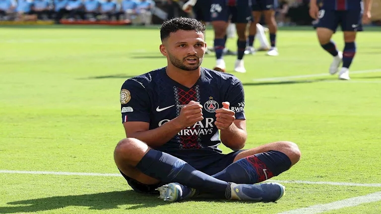 "بعد هدفه في ريال مدريد".. نجم باريس سان جيرمان يحتفل على طريقة ديوجو جوتا (فيديو)