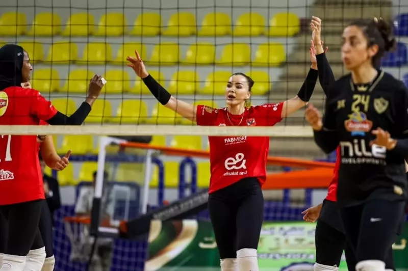 سلسلة من طرف واحد.. سيدات الأهلي يحسمن لقب دوري الطائرة أمام الزمالك
