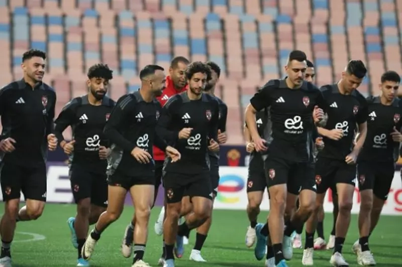 الأهلي يختتم تدريباته استعدادًا لمواجهة صنداونز في دوري أبطال أفريقيا