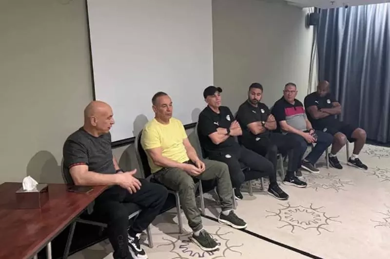 حسام حسن و إبراهيم حسن يزوران معسكر منتخب مصر للشباب
