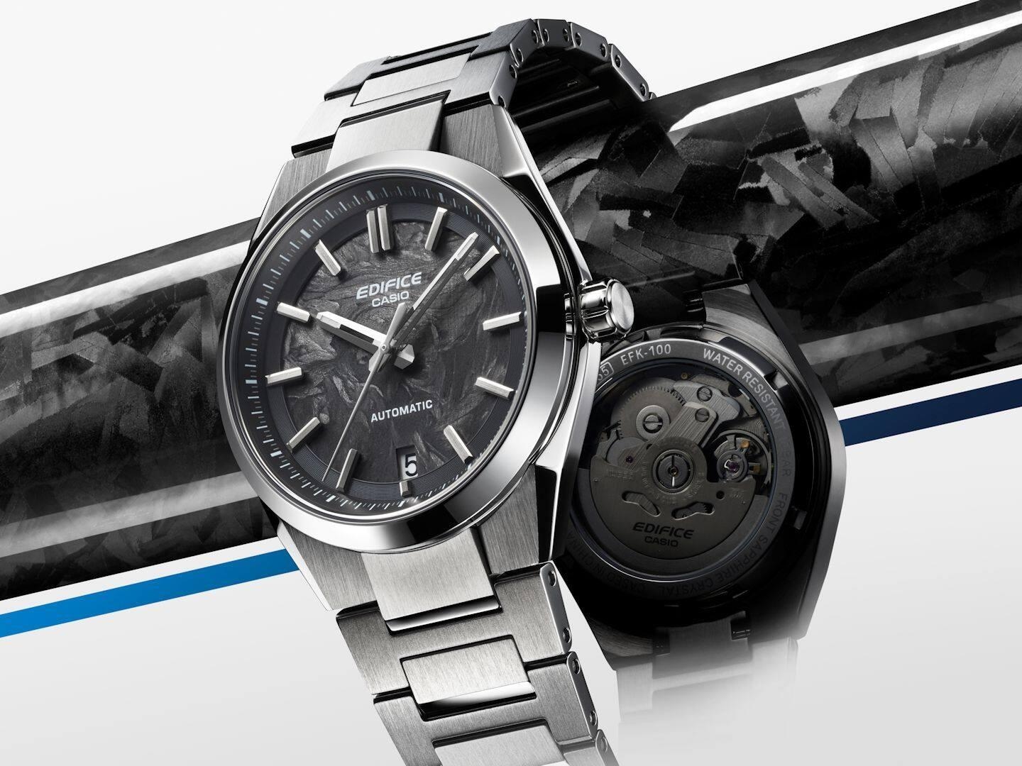 Casio to release EDIFICE featuring forged carbon