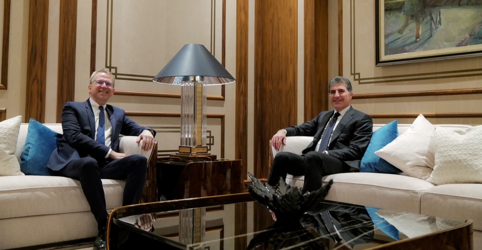 President Barzani, French Ambassador discuss Erbil-Baghdad relations, regional security