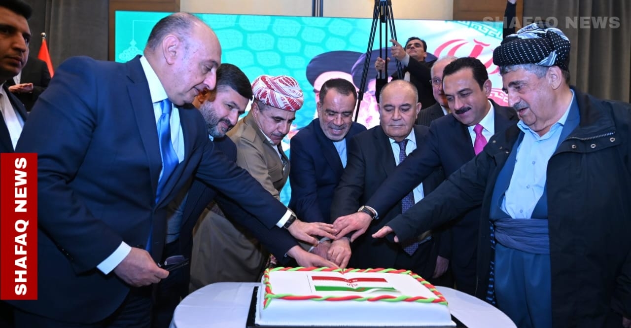 Kurdistan Presidency attends Iran's revolution ceremony in Erbil