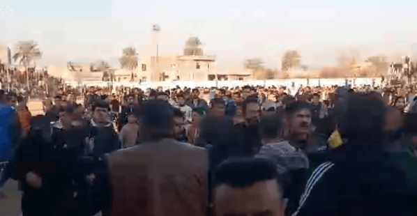 مباراة في الدوري العراقي للدرجة الأولى تتحول إلى "معركة" (فيديو)