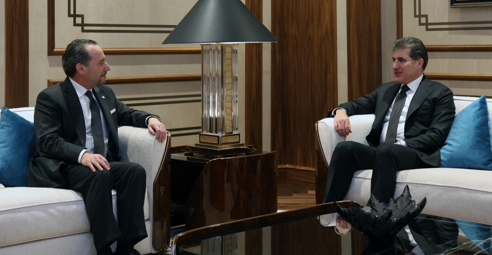 Kurdish President, US envoy discuss oil exports, government formation