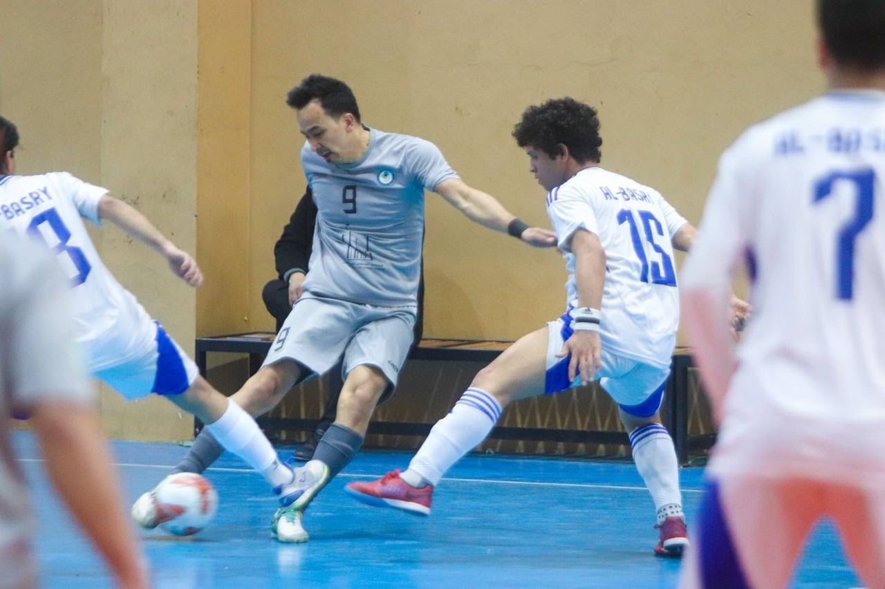 7 انتصارات وتعادل في دوري المحترفين لكرة الصالات