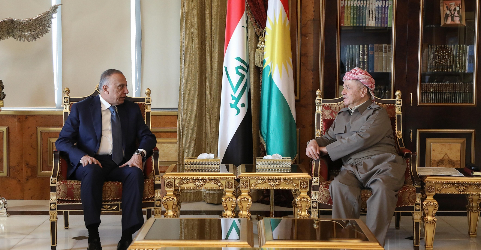 Erbil talks: Leader Barzani, Al-Kadhimi address Iraq's pressing issues