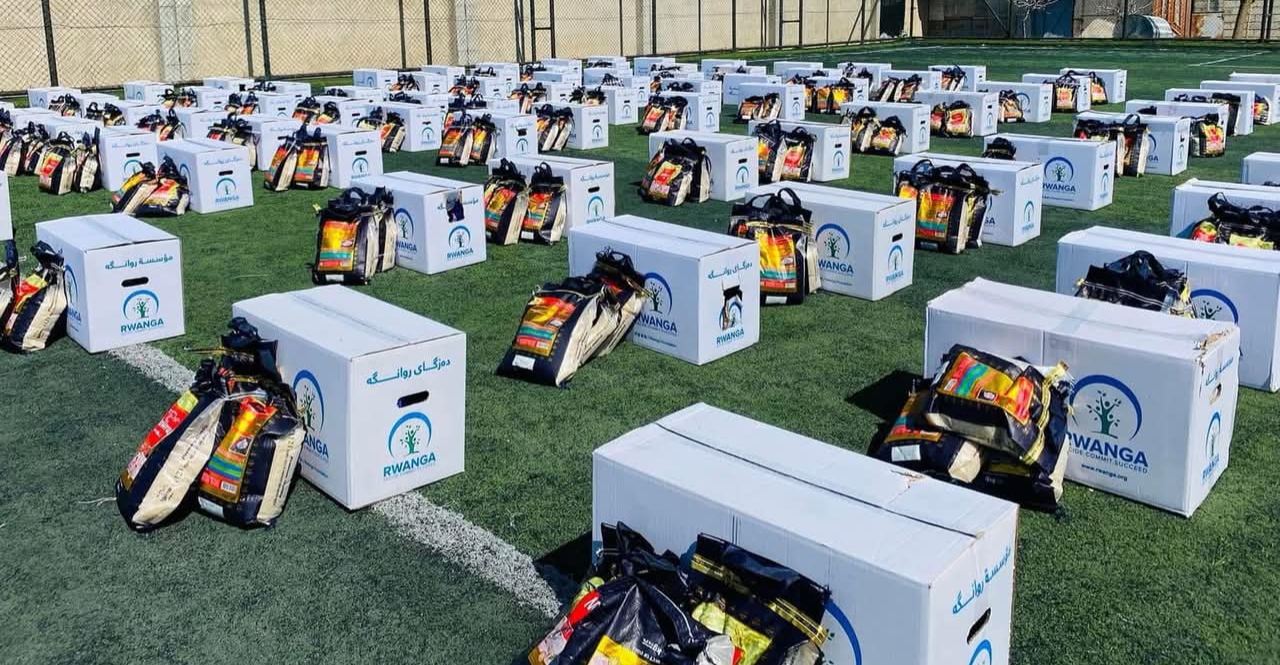 Rwanga leads Ramadan aid: 800 food baskets for Halabja's families