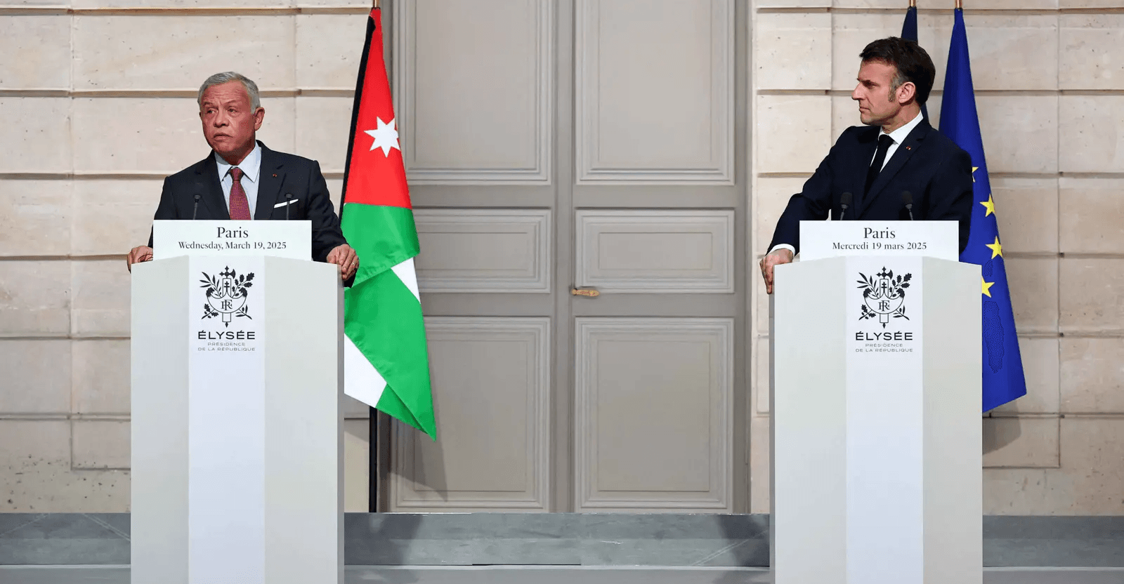 Paris & Amman unite: Restore Gaza ceasefire