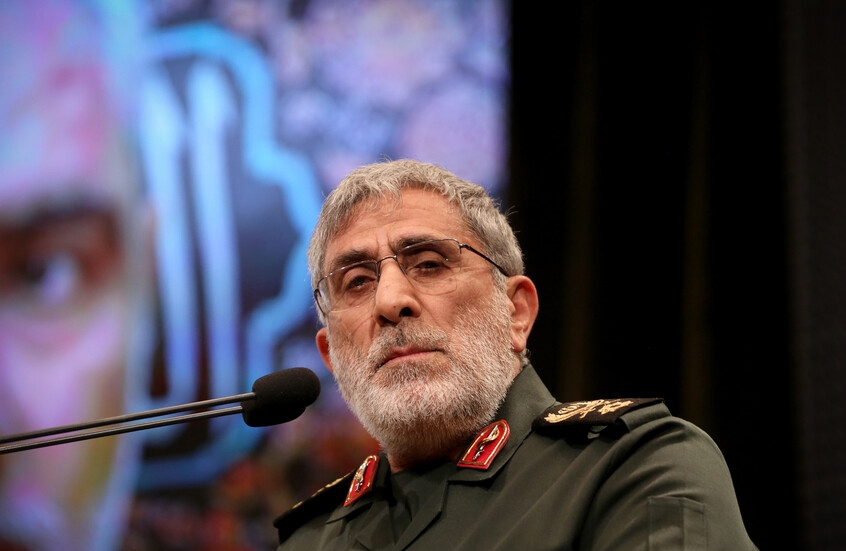 EXCLUSIVE: Iran's Qaani in Baghdad for high-level talks