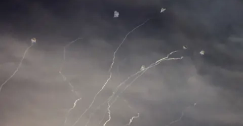 Israel intercepts rockets from Gaza, Yemen