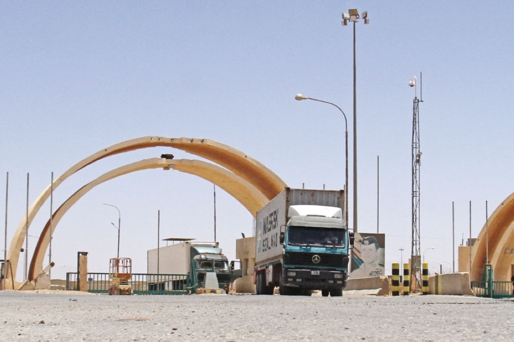 Trebil crossing border opened: oil Shipments to Jordan uninterrupted
