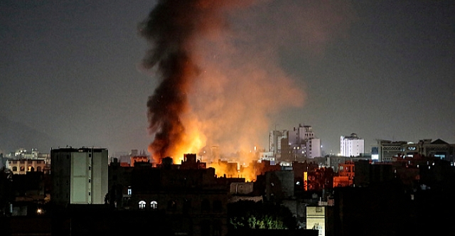 US strikes intensify: 15+ airstrikes hit Yemen Houthi positions