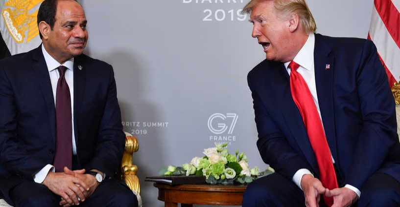 Trump, El-Sisi discuss Middle East stability, Red Sea security