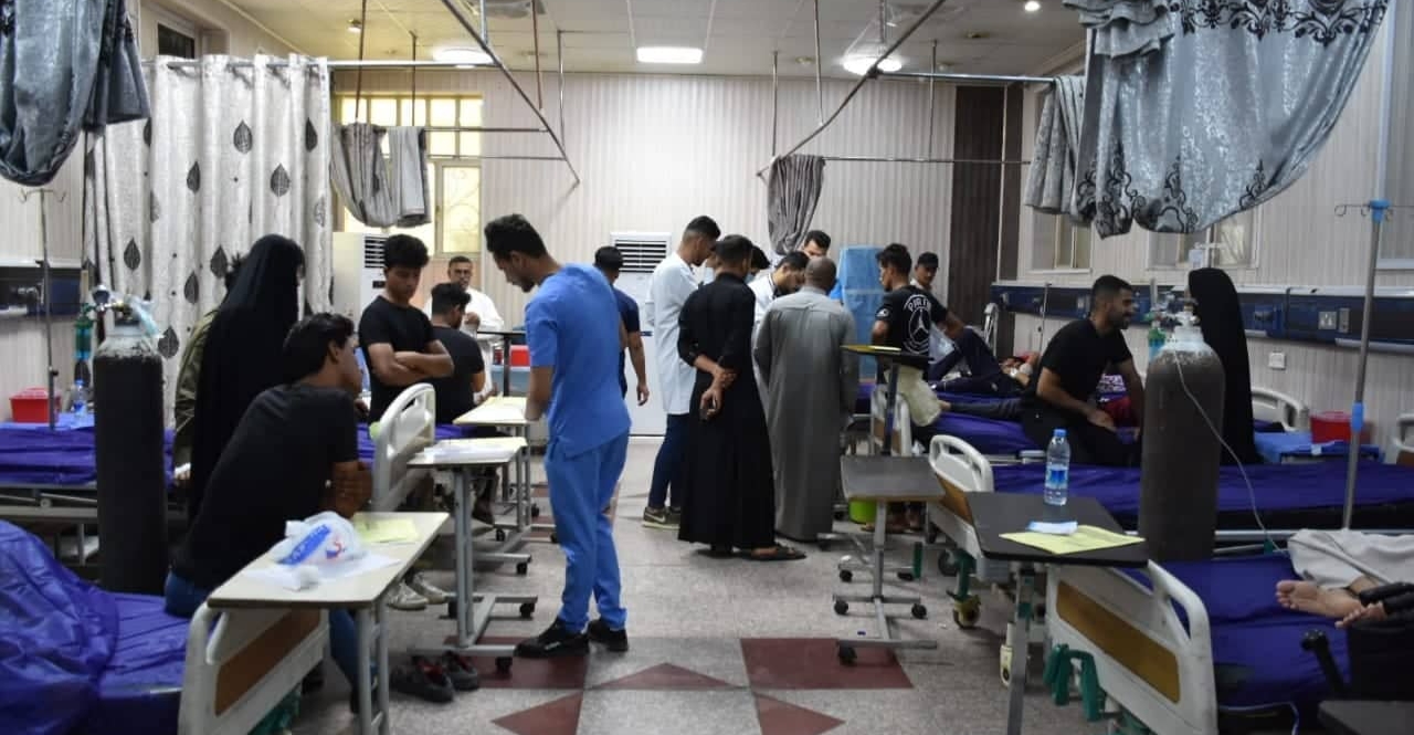 مستشفيان في ذي قار خارج الخدمة بالتزامن مع افتتاح طوارئ "أهلية"