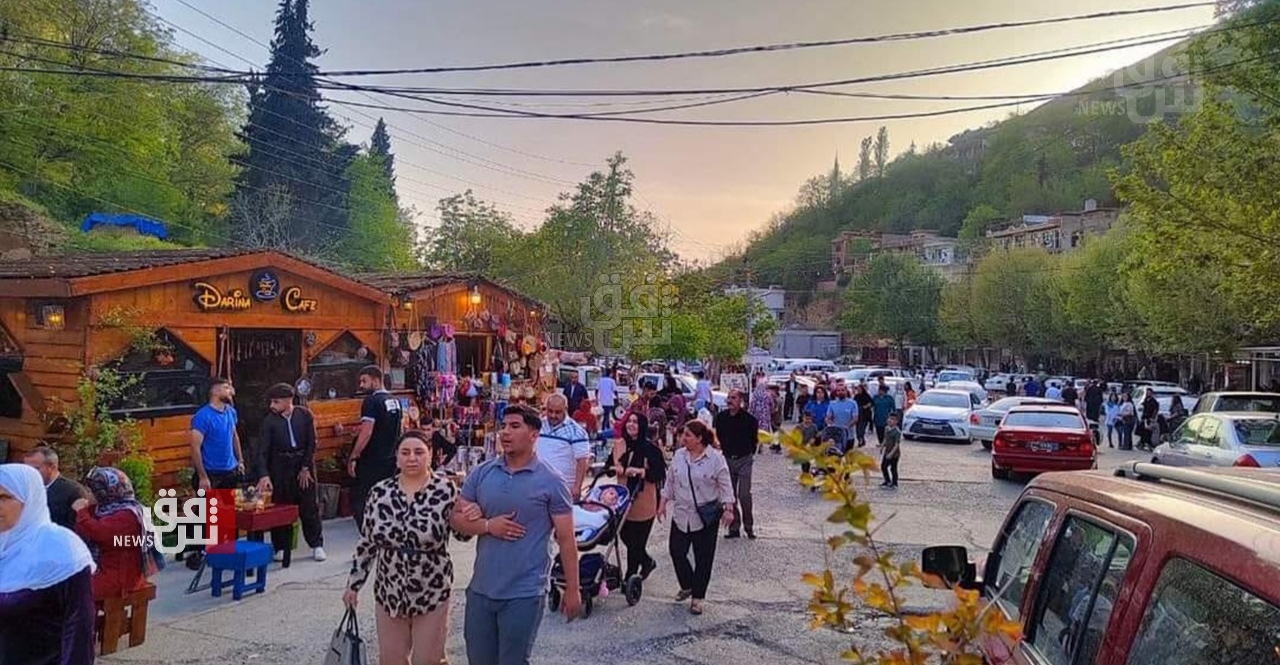 Kurdistan's Al-Sulaymaniyah receives 50,000 tourists during Eid al-Fitr
