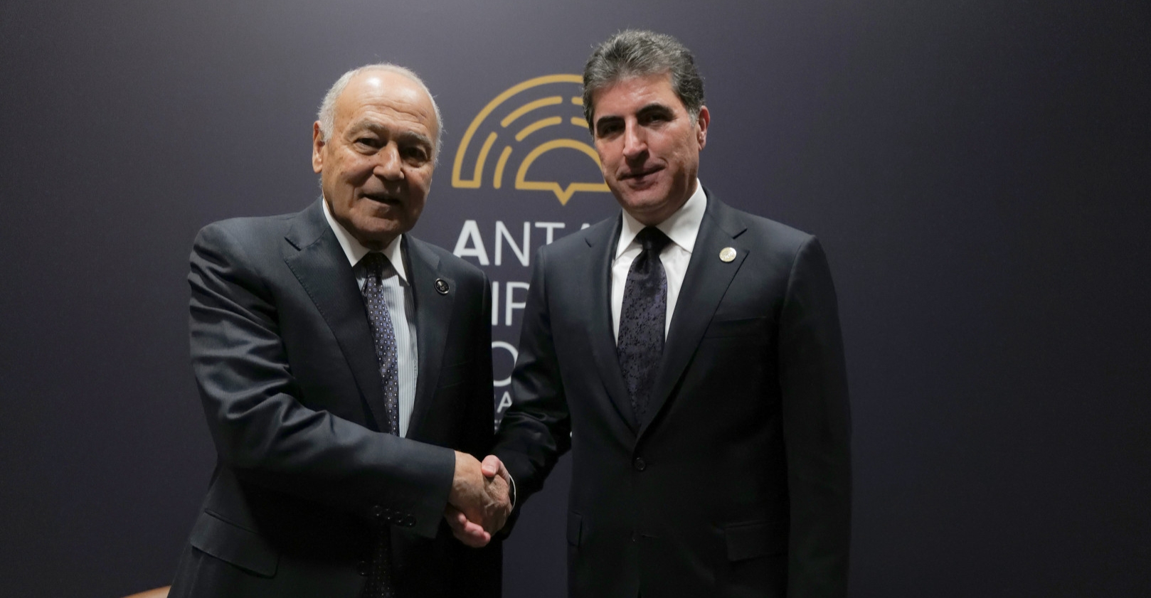 President Barzani, Arab League chief eye regional calm