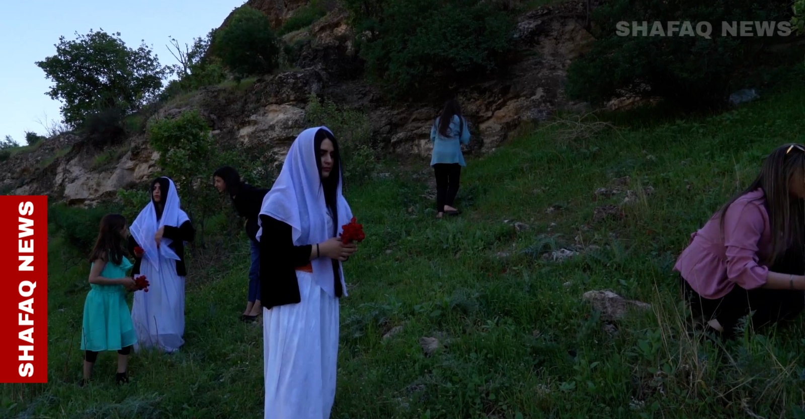 Iraq's Yazidis celebrate Sere Sal with Joy amid Spring Blooms
