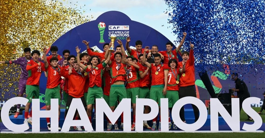 لأول مرة.. منتخب المغرب للناشئين يتوج بلقب كأس أفريقيا