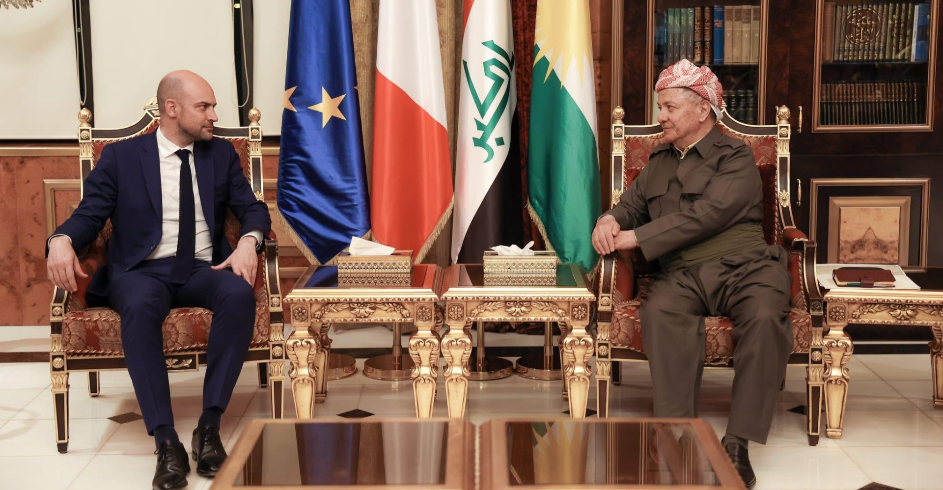 French FM: Paris raises Leader Barzani's role in peace