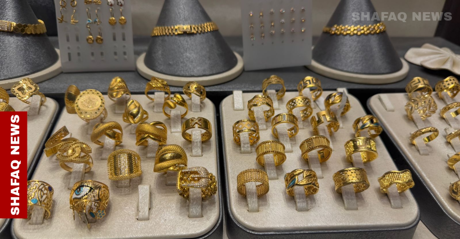 Visit the jewelry shop? Iraq's soaring gold prices put weddings on hold
