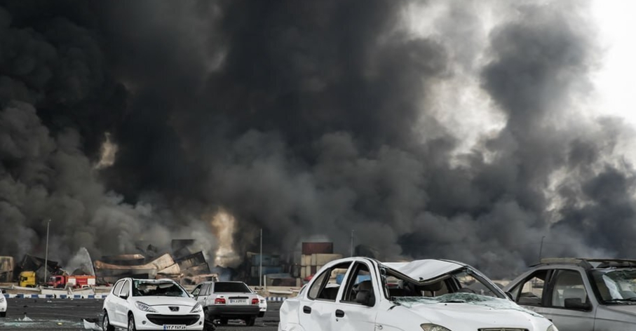 مجددا.. انفجار حاويات في ميناء "رجائي" بإيران