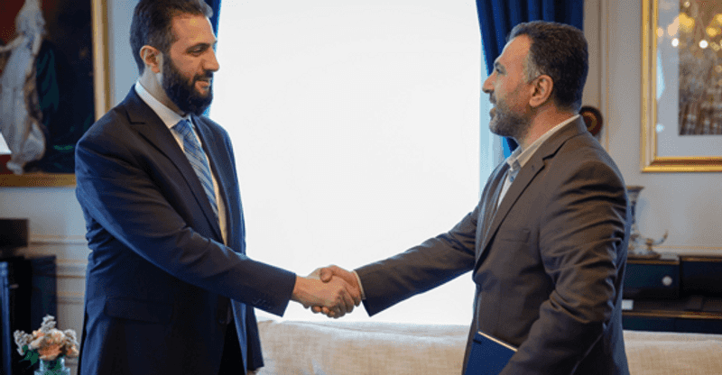 في أول زيارة إلى أوروبا.. الشرع يلتقي ماكرون و"قيصر"