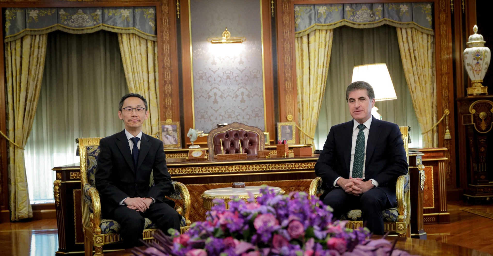 President Barzani with Japanese Consul: Investment cooperation in focus
