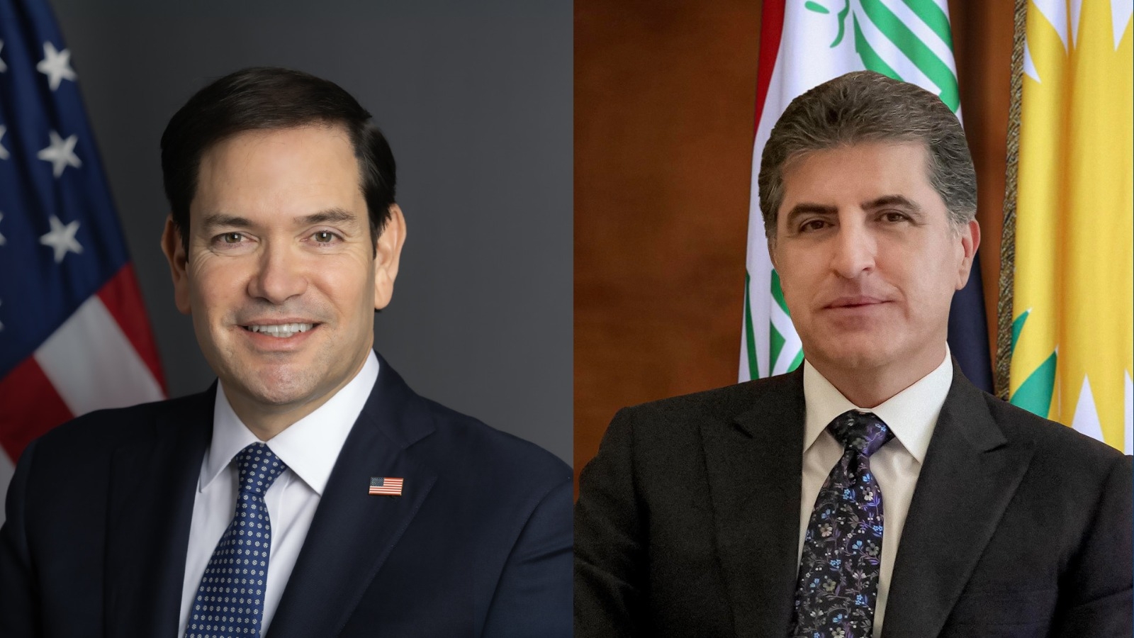 President Barzani, Rubio discuss regional stability