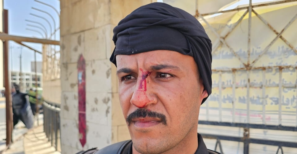 Engineers, police trade accusations after Basra protest turns violent