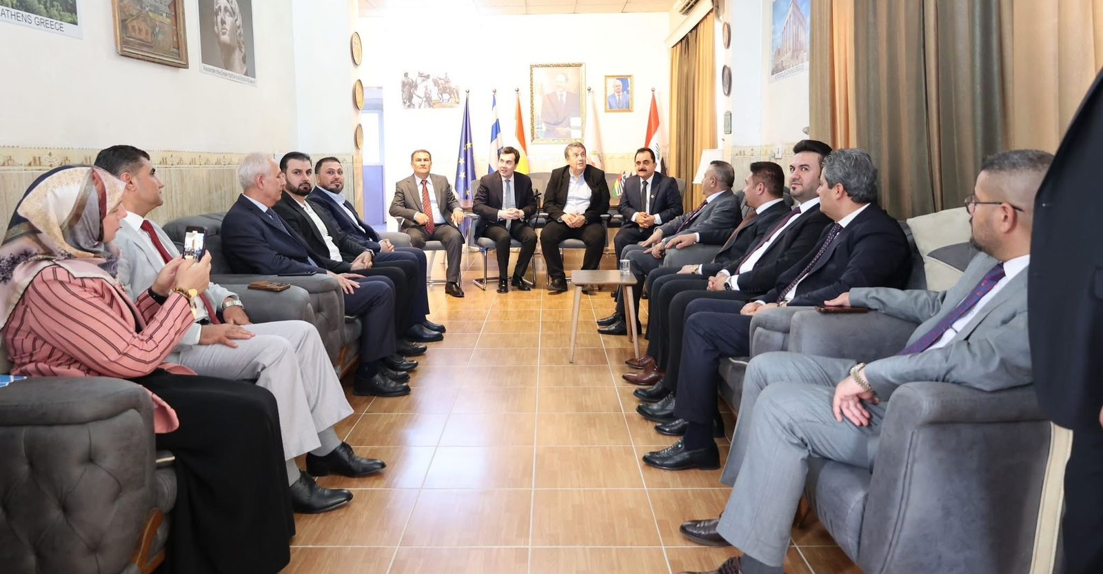 Erbil inaugurates Greek-Kurdish investment center
