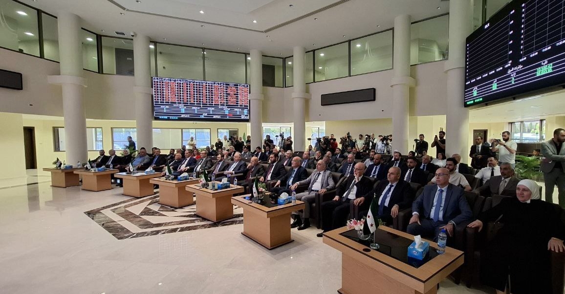 Damascus stock exchange reopens after 6 months