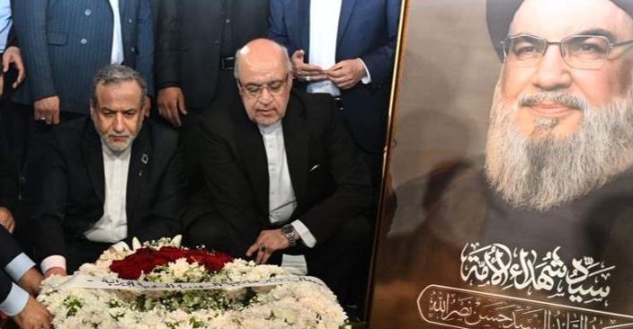 رسائل إيرانية من أمام ضريح نصر الله عن "المعركة القادمة"