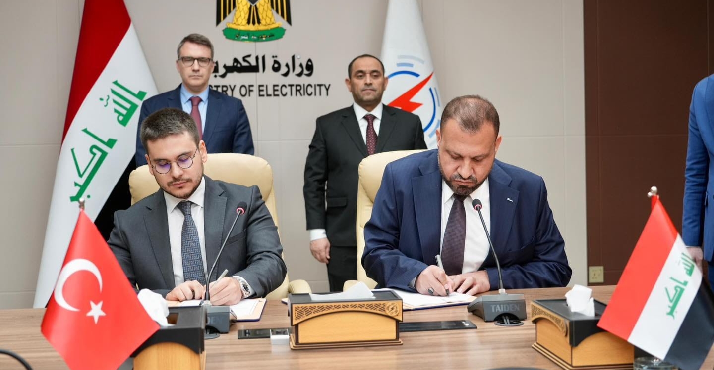 Electricity boost: Iraq signs 600 MW pact with Turkiye