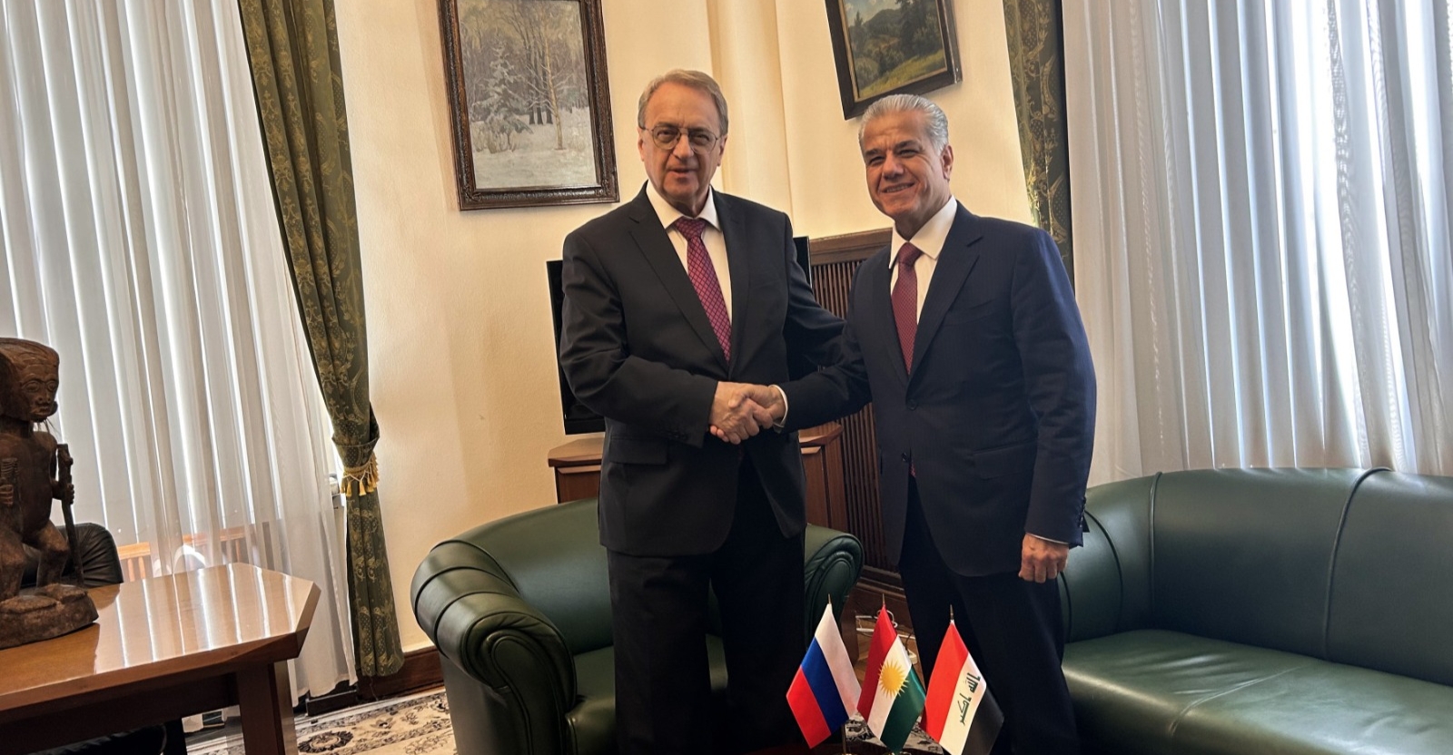 KRG seeks solution for Baghdad disputes in Moscow