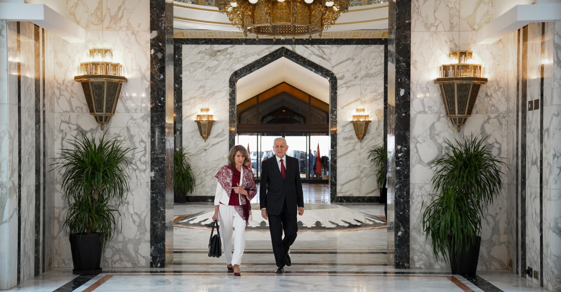 Iraq's President in France for UN ocean summit