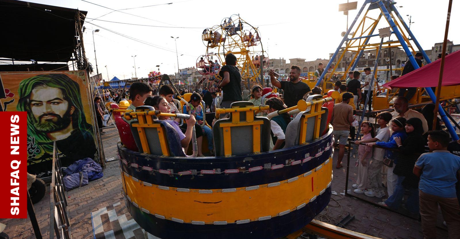 Sadr City revives Eid traditions: Swings, horses replace screens