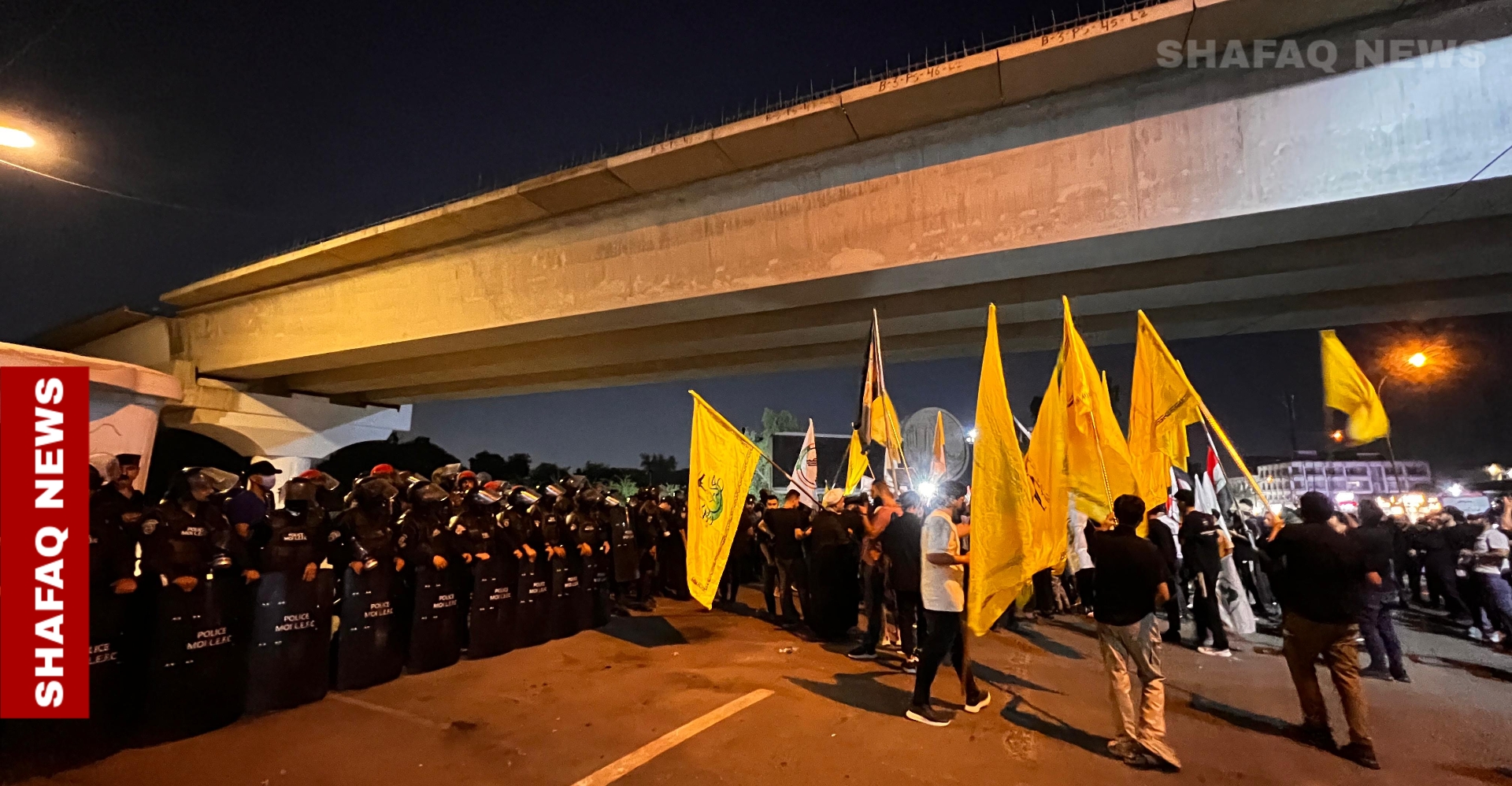Renewed protests erupt in Baghdad over Israeli strikes on Iran