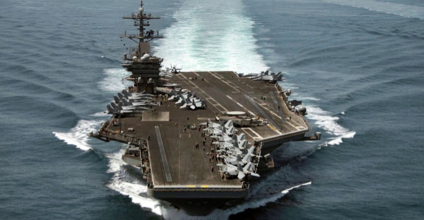 USS Nimitz heads west with Iran-Israel conflict escalating