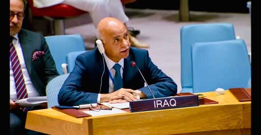 Iraq urges de-escalation at UN, condemns Israeli violations