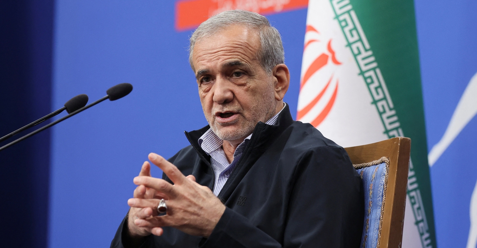 Pezeshkian blames US for escalation as Israel intensifies strikes on Iranian provinces