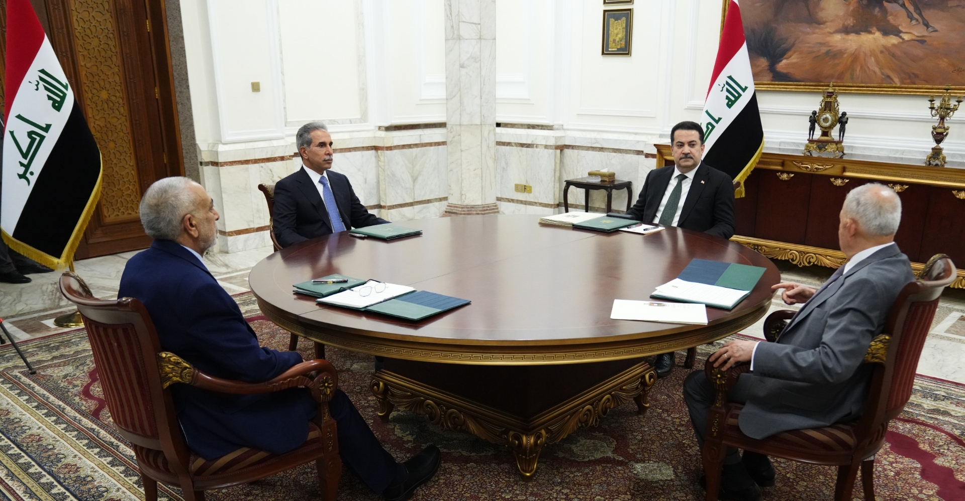Iraqi top leaders convene to assess regional fallout
