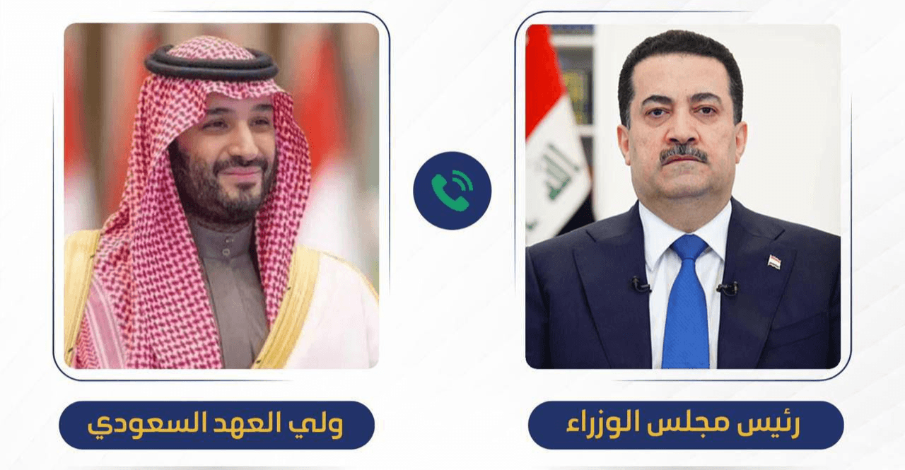 Iraqi Pm - Saudi Crown Prince discuss regional tensions, urge restraint