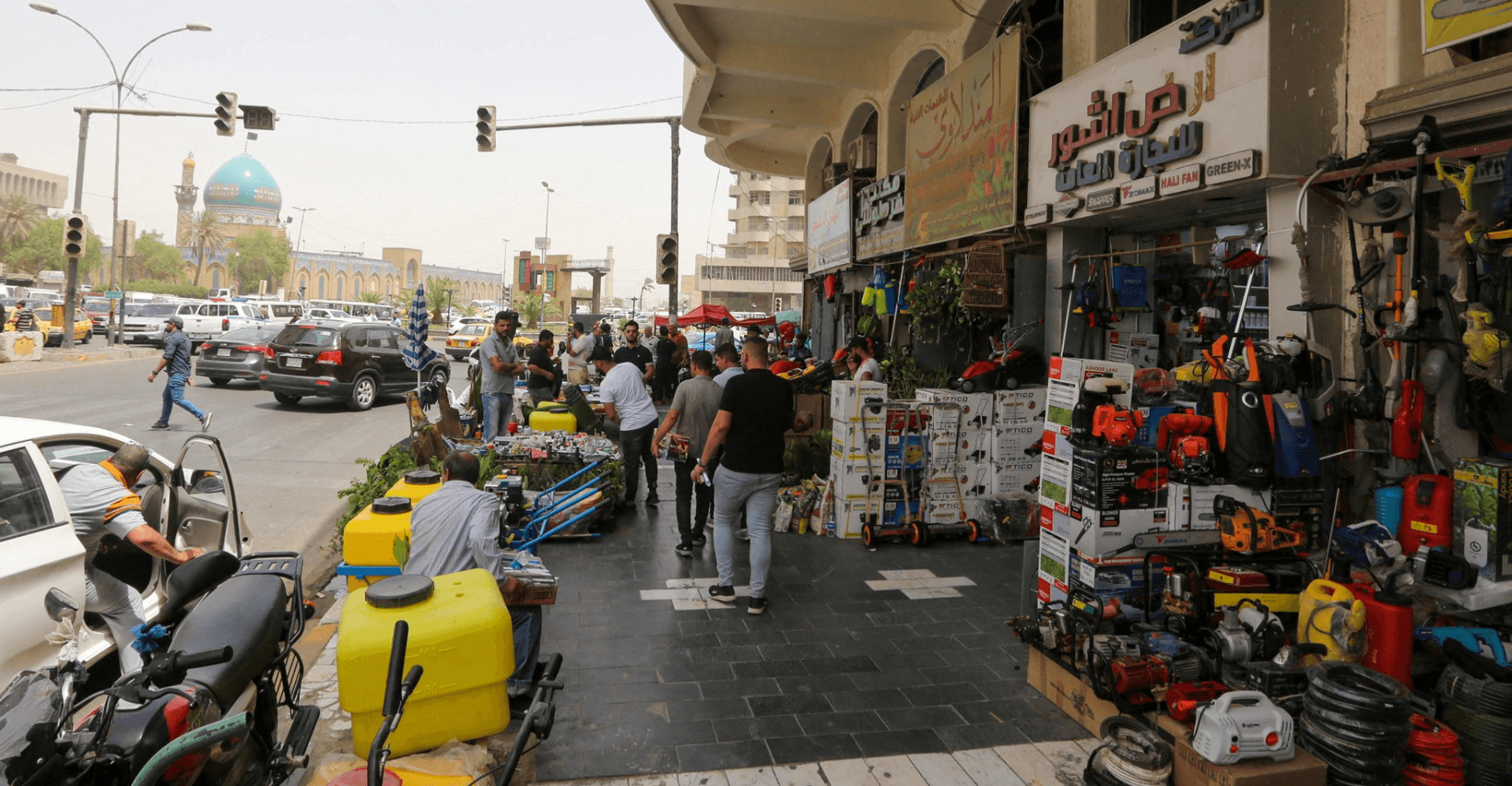 مستأجرو العقارات التجارية في بغداد يرزحون تحت رحمة "الدولار الإجباري"