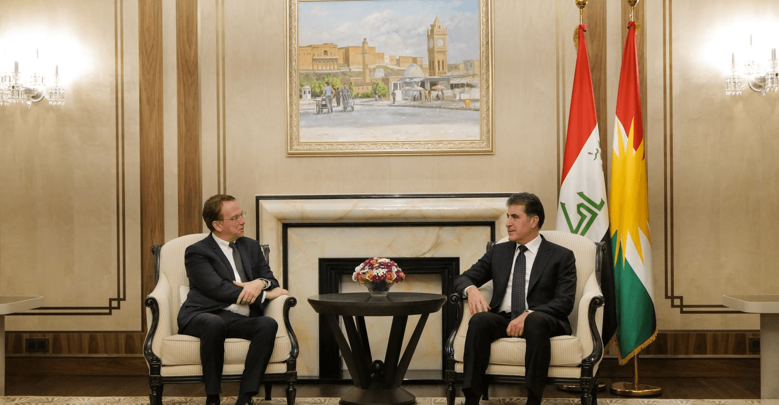 Constitutional resolve: Barzani, French Ambassador tackle Baghdad-Erbil rift